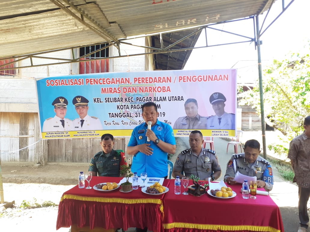 SOSIALISASI PENCEGAHAN DAN PEMBERANTASAN PENYALAHGUNAAN DAN PEREDARAN GELAP NARKOTIKA (P4GN) SERTA MINUMAN KERAS
