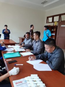 23 ANGGOTA DPRD KOTA PAGAR ALAM DI TEST URINE