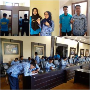 69 ORANG ASN SEKRTARIAT DAERAH KOTA PAGAR ALAM DI TEST URINE