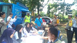 TEST URINE BAGI AWAK BUS, AKDP,AKAP DAN TRAVEL TUAJUAN PAGAR ALAM-PALEMBANG DAN PAGAR ALAM - JAKARTA