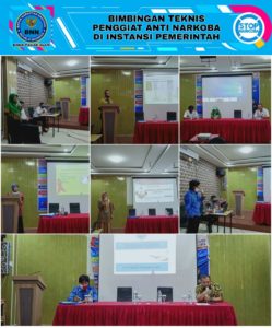 BNN KOTA PAGAR ALAM LAKSANAKAN KEGIATAN BIMBINGAN TEKNIS KEPAADA PENGGIAT ANTI NARKOBA INSTANSI PEMERINTAH