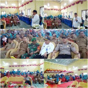 KUNJUNGAN KERJA DAN PENILAIAN LOMBA 10 PROGRAM POKOK PKK DI DESA MUARA PAYANG KABUPATEN LAHAT