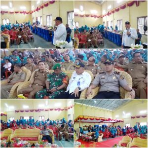 KUNJUNGAN KERJA DAN PENILAIAN LOMBA 10 PROGRAM POKOK PKK DI DESA MUARA PAYANG KABUPATEN LAHAT