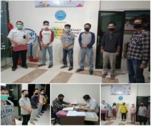 SERAH TERIMA PECANDU/PENYALAHGUNA NARKOTIKA KE LEMBAGA REHABILITASI
