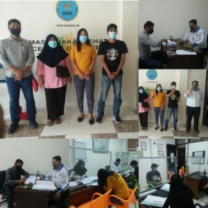 SERAH TERIMA PECANDU/PENYALAHGUNA NARKOTIKA KE KLINIK IPWL ABDI KARYA BNNK PAGAR ALAM