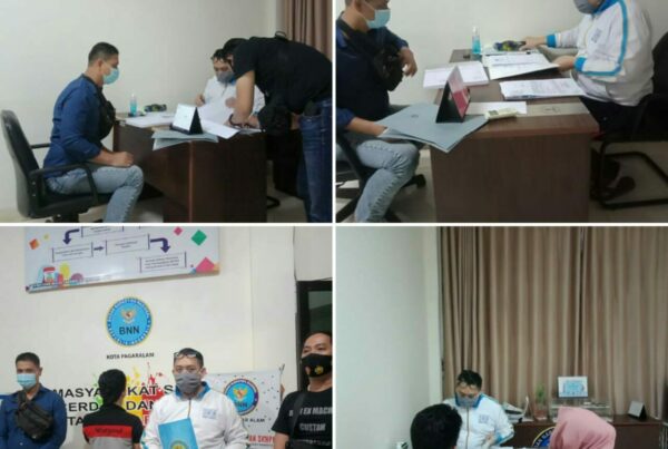 SERAH TERIMA PECANDU/PENYALAHGUNA NARKOTIKA
