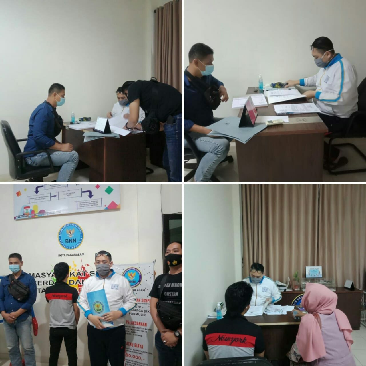 SERAH TERIMA PECANDU/PENYALAHGUNA NARKOTIKA