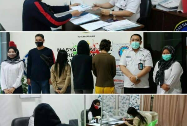 SERAH TERIMA PECANDU/PENYALAHGUNA NARKOTIKA KE LEMBAGA REHABILITASI