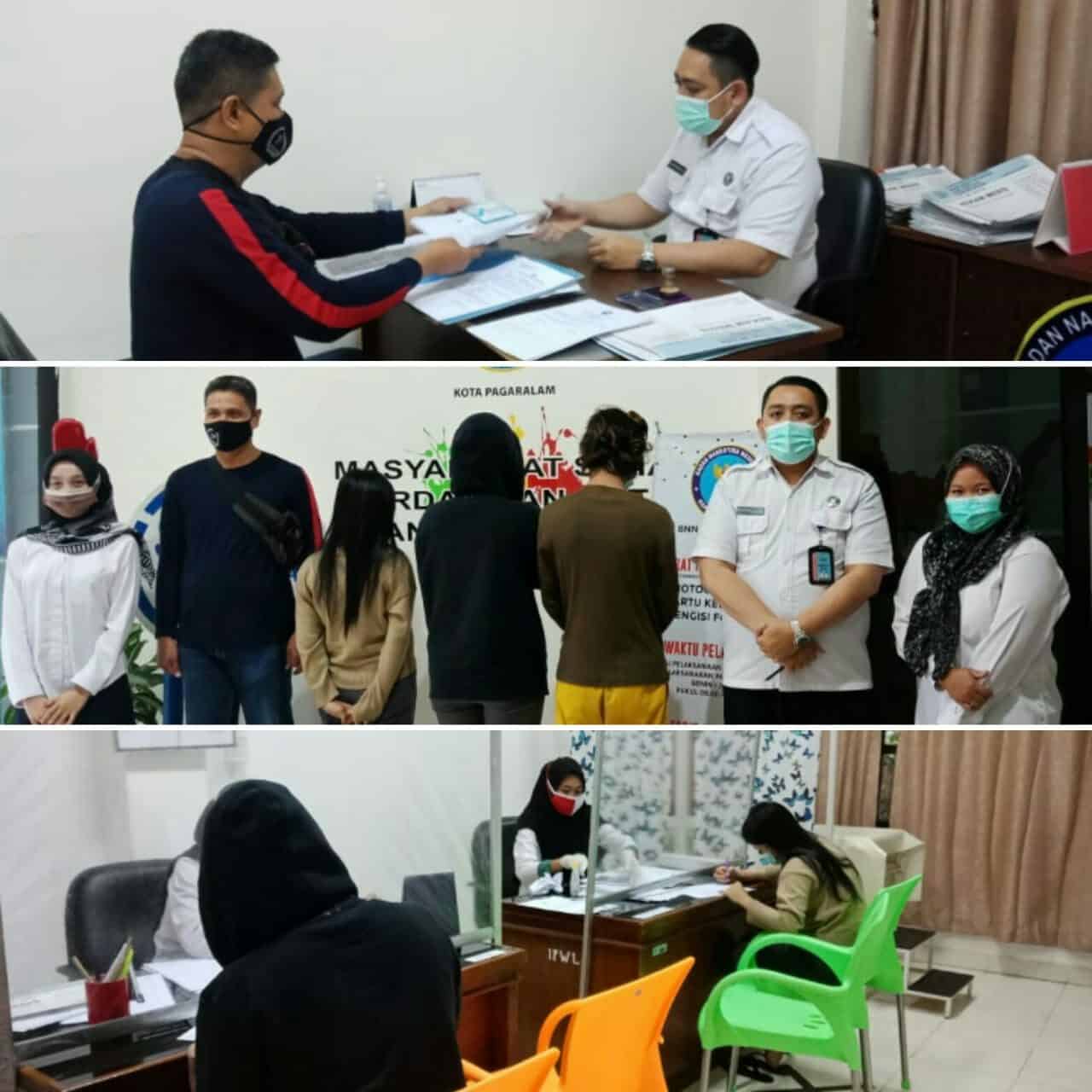 SERAH TERIMA PECANDU/PENYALAHGUNA NARKOTIKA KE LEMBAGA REHABILITASI