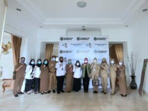 KETUA DWP BNN KOTA PAGAR ALAM MENGIKUTI AUDENSI SILATURAHMI BIDANG CEGAH DAYAMAS BNNP SUMSEL PADA KETUA TIM PENGERAK PKK PEMKOT PAGAR ALAM