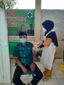 KEGIATAN VAKSINASI COVID-19 TAHAP KEDUA
