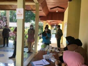 PELAKSANAAN SOSIALISASI DAN TES URINE DI PENGADILAN AGAMA KOTA PAGAR ALAM
