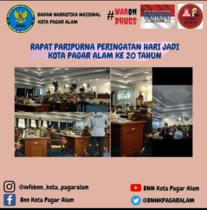 RAPAT PARIPURNA PERINGATAN HARI JADI KOTA PAGAR ALAM KE 20 TAHUN RAPAT PARIPURNA PERINGATAN HARI JADI KOTA PAGAR ALAM KE 20 TAHUN