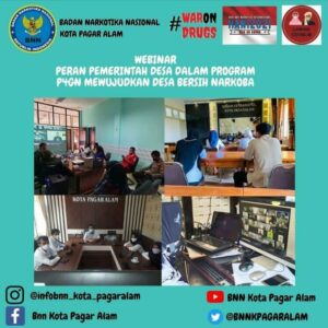 WEBINAR PERAN PEMERINTAH DESA DALAM PROGRAM P4GN DALAM MEWUJUDKAN DESA BERSINAR