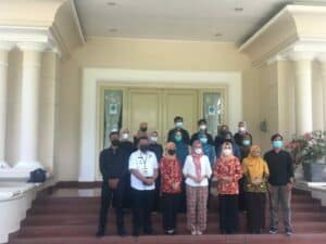 KETUA BNN KOTA PAGAR ALAM MENGHADIRI KEGIATAN SILATURAHMI PPMAN (PEMUDA PELAJAR MAHASISWA ANTI NARKOTIKA) DENGAN KETUA TP PKK KOTA PAGAR ALAM