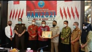 KEGIATAN PERINGATAN HARI ANTI NARKOTIKA INTERNASIONAL TAHUN 2021 SECARA VIRTUAL