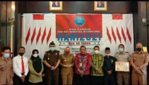 KEGIATAN PERINGATAN HARI ANTI NARKOTIKA INTERNASIONAL TAHUN 2021 SECARA VIRTUAL