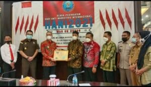 KEGIATAN PERINGATAN HARI ANTI NARKOTIKA INTERNASIONAL TAHUN 2021 SECARA VIRTUAL
