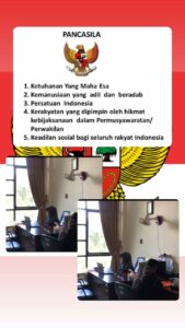 KEGIATAN MENDENGARKAN TEKS PANCASILA
