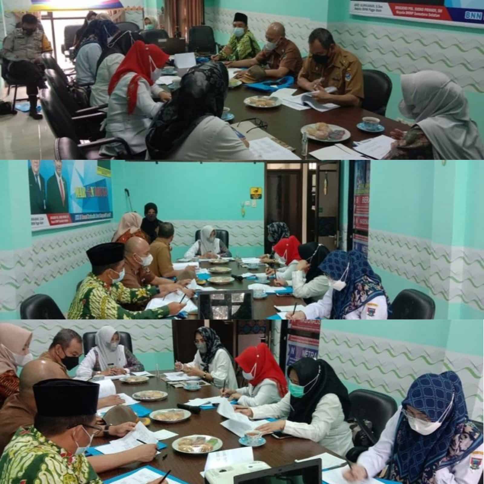 KEGIATAN RAKOR PELAKSANAAN PROGRAM KETAHANAN KELUARGA ANTI NARKOBA