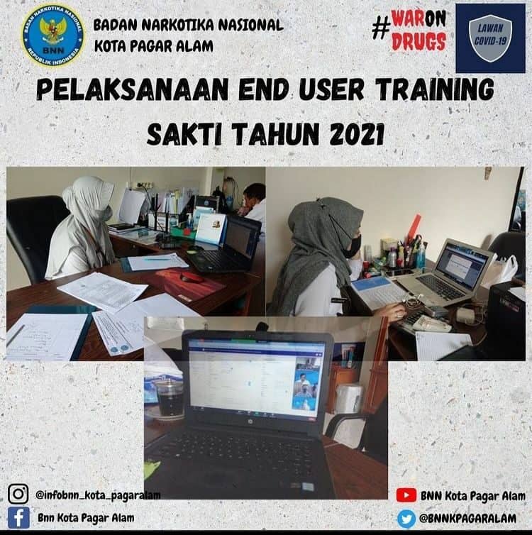 PELAKSANAAN END USER TRAINING SAKTI TAHUN 2021