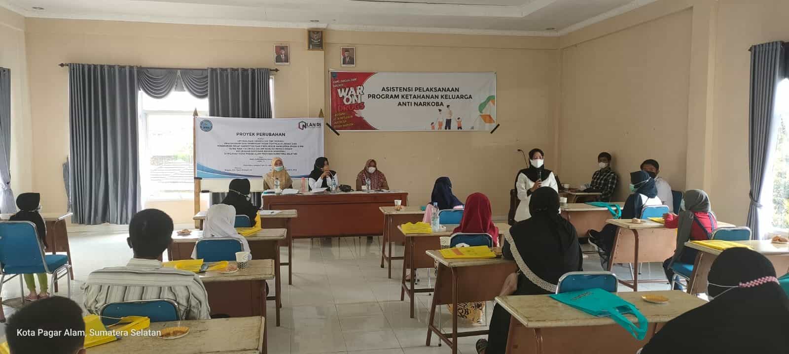 KEGIATAN ASISTENSI PELAKSANAAN PROGRAM KETAHANAN KELUARGA ANTI NARKOBA