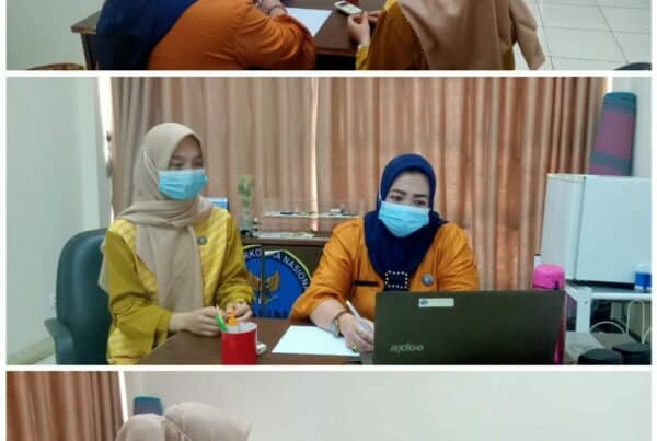 Virtual Zoom Meeting “Pengukuran Kepuasan Penerimaan Layanan Rehabilitasi” Di Ruang Kerja BNN Kota Pagaralam