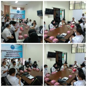 KEGIATAN PENYUSUNAN LAPORAN KEUANGAN DAN EVALUASI HASIL AUDIT BADAN NARKOTIKA NASIONAL PROVINSI SUMATERA SELATAN
