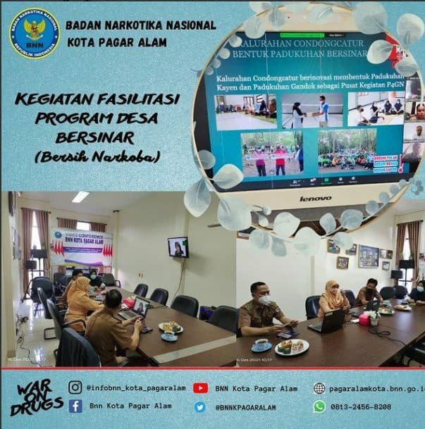 KEGIATAN FASILITASI PROGRAM DESA BERSINAR (Bersih Narkoba)