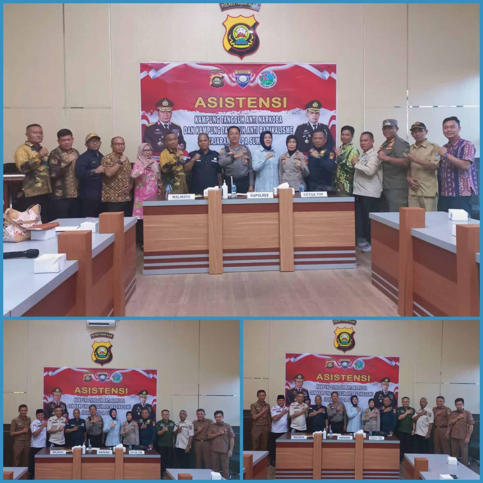 ASISTENSI KAMPUNG TANGGUH ANTI NARKOBA DAN ANTI RADIKALISME JAJARAN POLDA SUMSEL ASISTENSI KAMPUNG TANGGUH ANTI NARKOBA DAN ANTI RADIKALISME JAJARAN POLDA SUMSEL