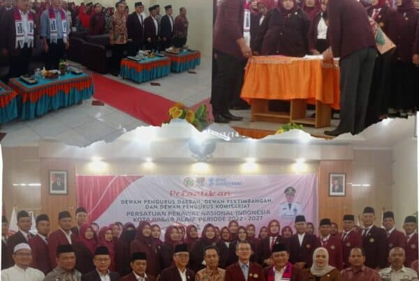 Pelantikan Dewan Pengurus Daerah, Dewan Pertimbangan dan Dewan Pengurus Komisariat PPNI Kota Pagar Alam Periode 2022-2027