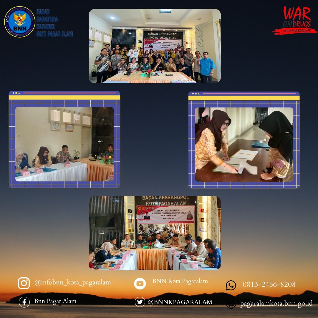 Rapat koordinasi Tim Terpadu Pencegahan Konflik Sosial Kota Pagar Alam Rapat koordinasi Tim Terpadu Pencegahan Konflik Sosial Kota Pagar Alam