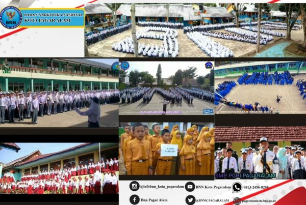 Proses Pembuatan dan Upload Video Gema War On Drugs Oleh Masing-Masing Pendidikan dari SD,SMP,SMA,SMK, dan Perguruan Tinggi Se-Kota Pagar Alam Dengan Jumlah Keseluruhan 13.047 Orang. Proses Pembuatan dan Upload Video Gema War On Drugs Oleh Masing-Masing Pendidikan dari SD,SMP,SMA,SMK, dan Perguruan Tinggi Se-Kota Pagar Alam Dengan Jumlah Keseluruhan 13.047 Orang.