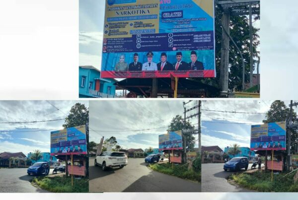 Baleho Ayo Rehabilitasi dan Laporkan Tindak Kejahatan Narkotika