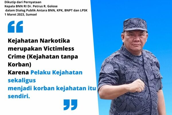 Akselerasi War On Drugs Menuju Indonesia Bersinar