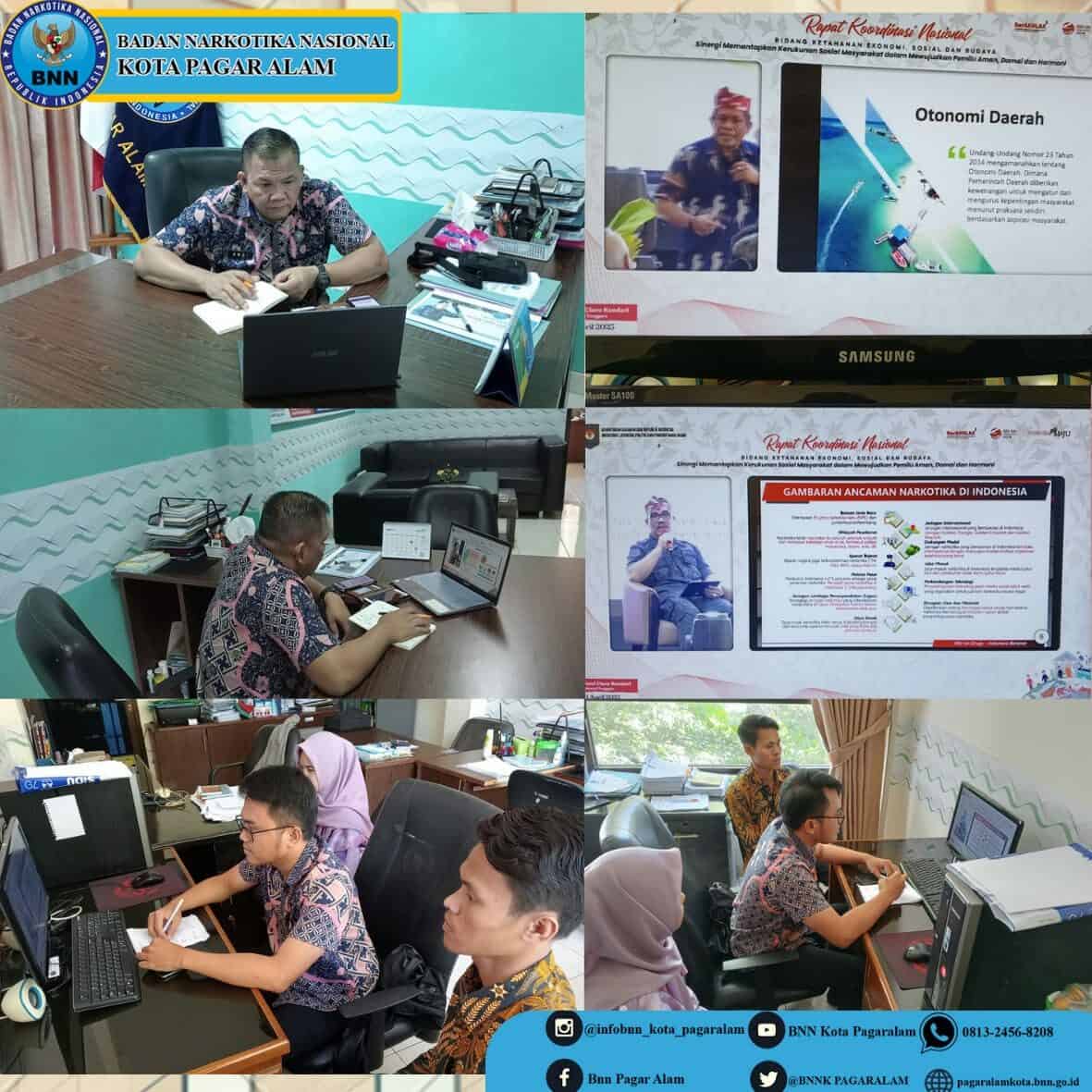 Rapat Koordinasi Nasional Bidang Ketahanan Ekonomi, Sosial dan Budaya Rapat Koordinasi Nasional Bidang Ketahanan Ekonomi, Sosial dan Budaya