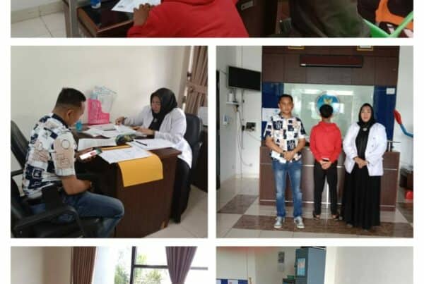 SERAH TERIMA KLIEN REHABILITASI COMPULSARY DI KLINIK PRATAMA ABDI KARYA