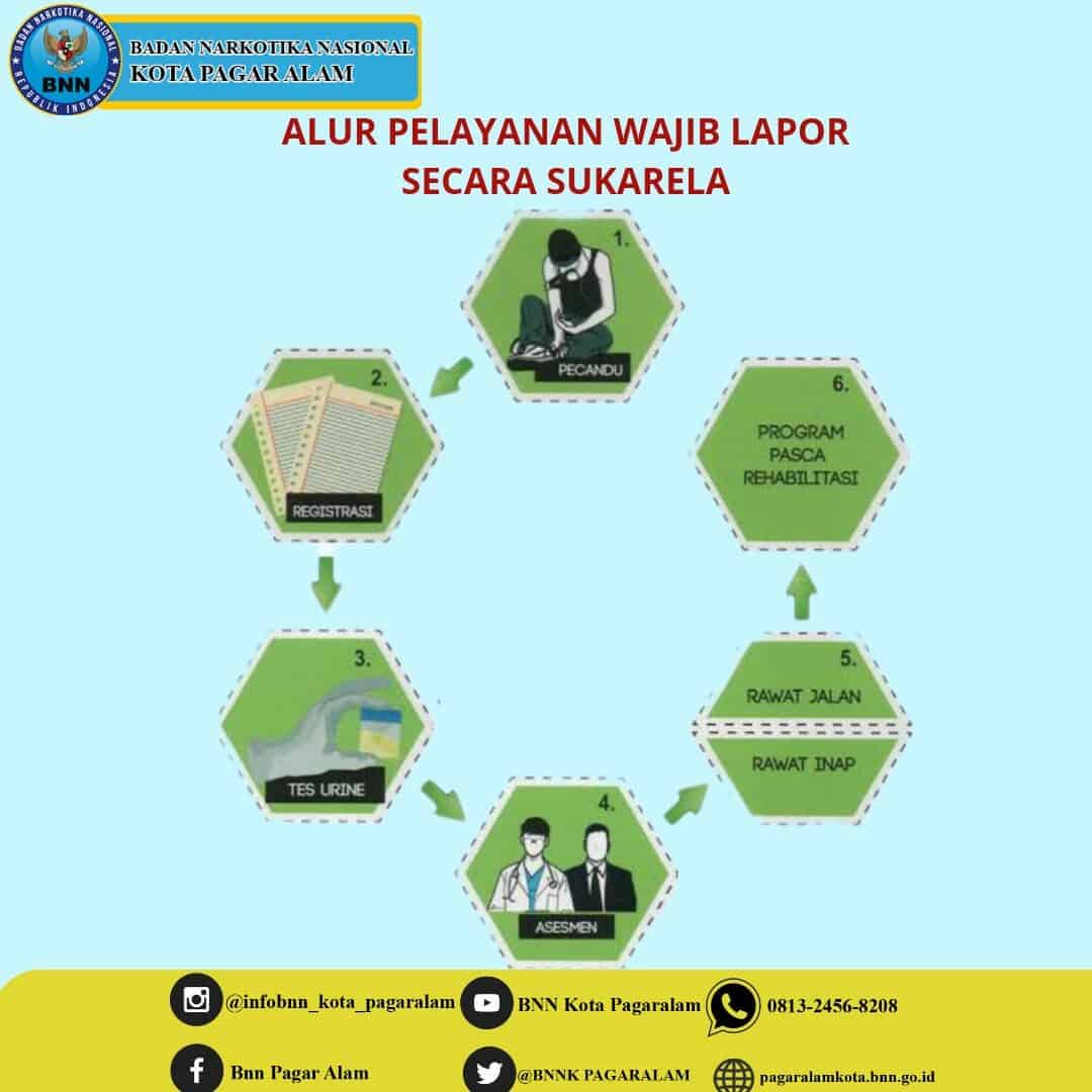 SOSIALISASI P4GN MELALUI MEDIA SOSIAL (Alur Pelayanan Wajib Lapor Secara Sukarela) SOSIALISASI P4GN MELALUI MEDIA SOSIAL