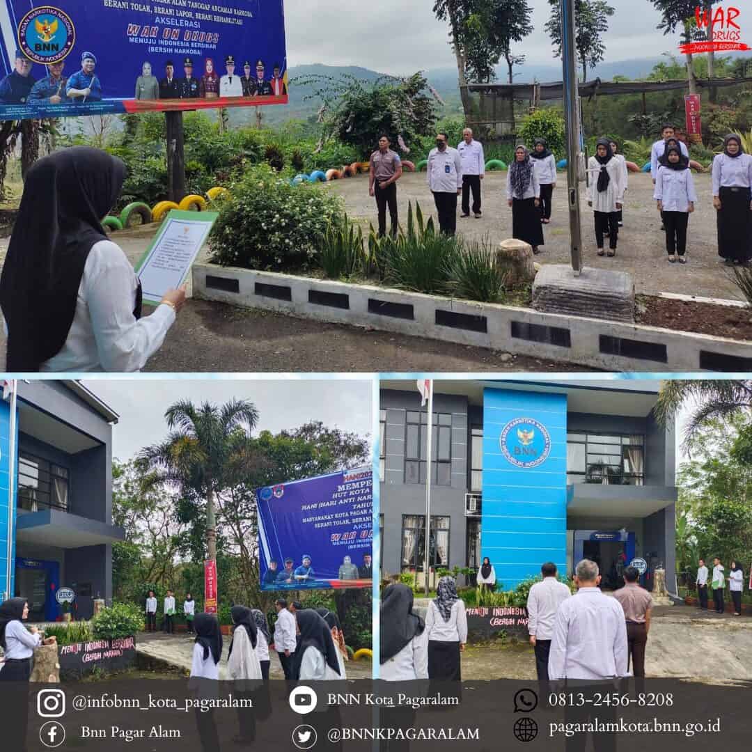 Apel Pagi Minggu Ke-2 Bulan Juli 2023 BNN Kota Pagar Alam Apel Pagi Minggu Ke-2 Bulan Juli 2023 BNN Kota Pagar Alam