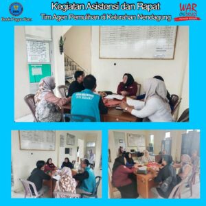 Kegiatan Asistensi dan Rapat Tim AP Petugas Intervensi Berbasis Masyarakat (IBM) di Kelurahan Nendagung Kecamatan Pagaralam Selatan Kota Pagaralam Kegiatan Asistensi dan Rapat Tim AP Petugas Intervensi Berbasis Masyarakat (IBM) di Kelurahan Nendagung Kecamatan Pagaralam Selatan Kota Pagaralam