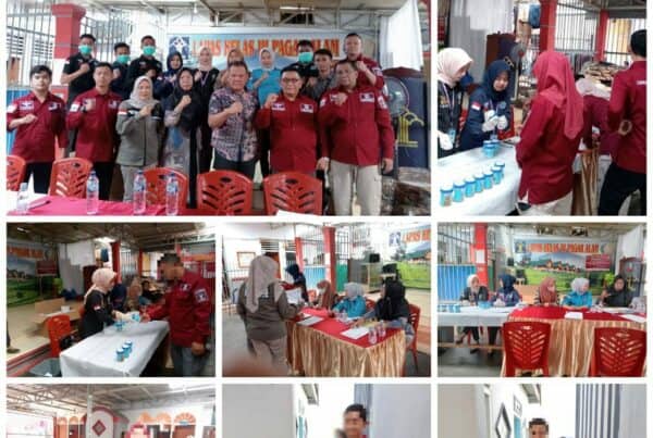 Kegiatan Pemeriksaan Tes Urine Di Lapas Kelas III Kota Pagar Alam