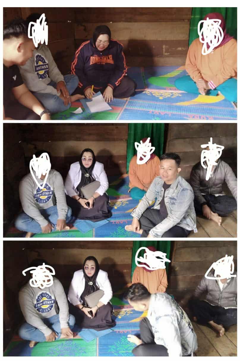 Kegiatan Skrining Intervensi Lapangan (SIL) dengan 1 Orang Klien di Desa Kerinjing Kegiatan Skrining Intervensi Lapangan (SIL) dengan 1 Orang Klien di Desa Kerinjing