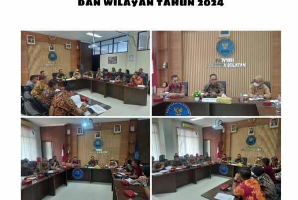 Rapat Koordinasi dan Sinkronisasi RKA pagu anggaran BNNP dan wilayah Sumsel Tahun 2024
