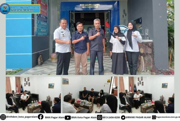 Kunjungan Kepala KPPN Lahat Ke BNN Kota Pagar Alam