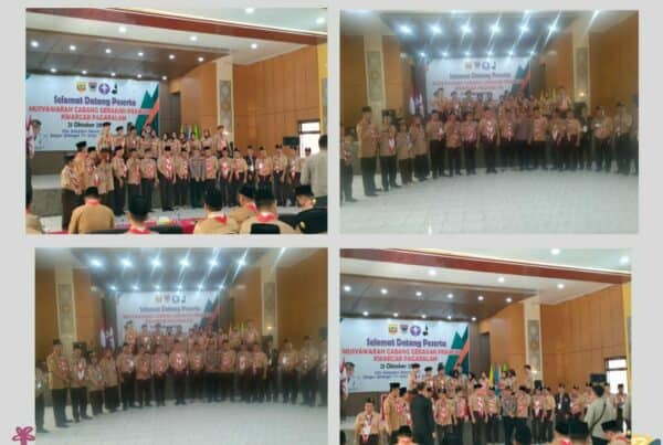 Menghadiri Undangan Program Kerja Gerakan Pramuka Kwartir Cabang Kota Pagar Alam