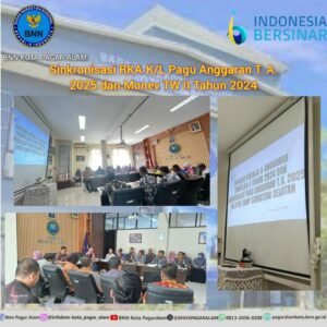 Sinkronisasi RKA-K/L Pagu Anggaran T. A. 2025 dan Monev TW II Tahun 2024 Sinkronisasi RKA-K/L Pagu Anggaran T. A. 2025 dan Monev TW II Tahun 2024
