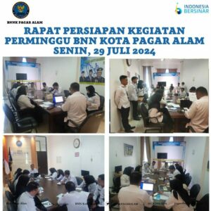 Apel Pagi BNN Kota Pagar Alam Apel Pagi BNN Kota Pagar Alam