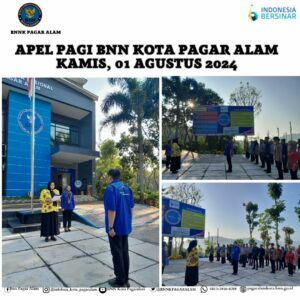Apel Pagi BNN Kota Pagar Alam Apel Pagi BNN Kota Pagar Alam