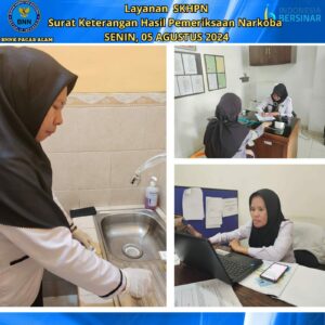 Pembuatan Surat Keterangan Hasil Narkotika (SKHPN) Pembuatan Surat Keterangan Hasil Narkotika (SKHPN)