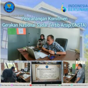 Pencanangan Komitmen Gerakan Nasional Standar Tertib Arsip (GNSTA) Pencanangan Komitmen Gerakan Nasional Standar Tertib Arsip (GNSTA)